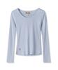 AVANDRESS Aa Layered U-Neck Long Sleeve - 7Col