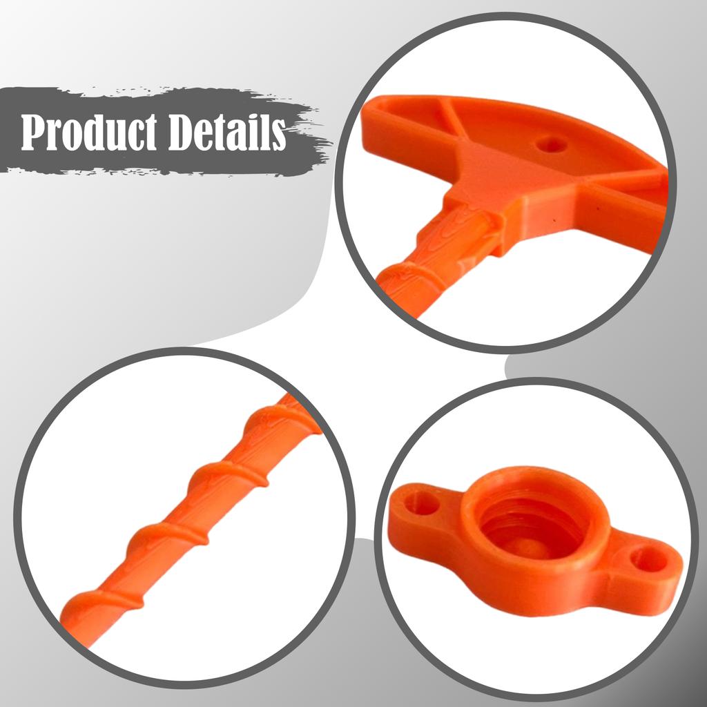 2pcs Sealant Nozzle Cleaner&Cap - Prevents Indoor Drying for Glass Caulk Tubes, Fits Standard Sizes, Potable DIY Tool Accessory