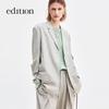 Edition Women's Cotton Linen Blazer