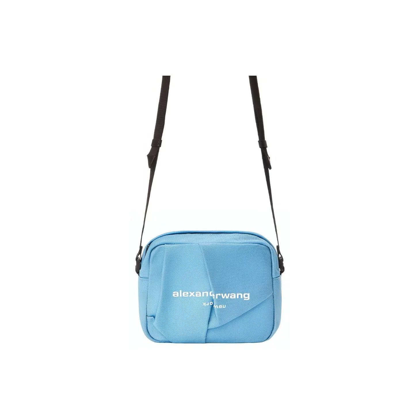 Alexander Wang Fashion Casual Logo Print Nylon Camera Bag Crossbody Shoulder Bag Women s Style Blue Basic Package (Box + Dust Bag)