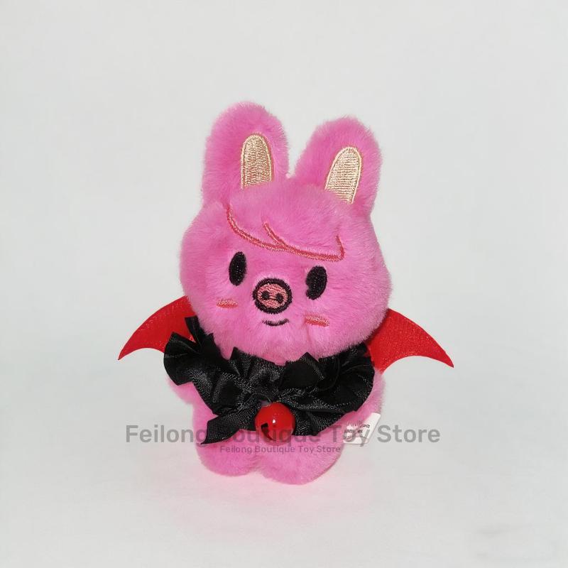 StrayKids 10cm stuffed plush toy Halloween funny demon red wing clothes stuffed animal backpack pendant personalized gift
