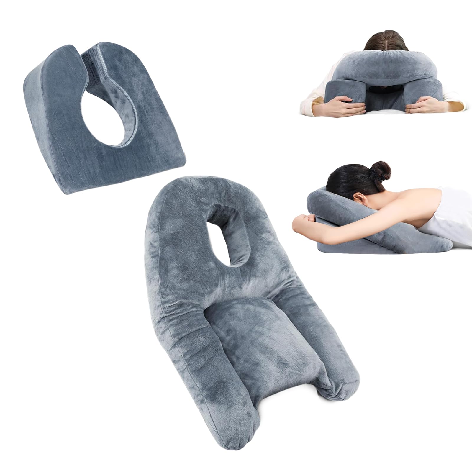 

Face-Down Pillow for Sleeping After BBL or Eye Surgery Recovery, Vitrectomy or Retinal Surgery, Face-Down Sleeping Pillow, Face-Down Pillow for Eye