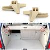 Set of 2 Beige Parcelshelf Plastic Clips for Mercedes A Class For W169 2008 2011 Model Car Trunk Clips 1696930284