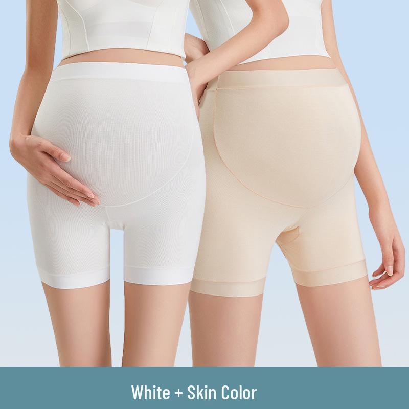 Plus Size Maternity Support Shorts: Anti-Exposure, Lightweight Summer Base Layer Pants