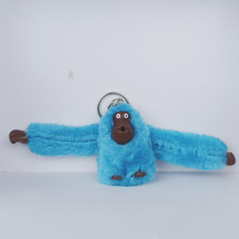 Cute Long-Tailed Monkey Key Chain Cartoon Cute Monkey Keychain Plush Toy Doll Bag Accessories Gift For Children