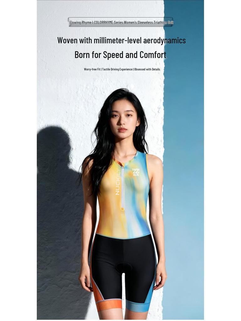 Newquay Women's Custom Triathlon Suit: Quick-Drying One-Piece for Swim, Bike & Run