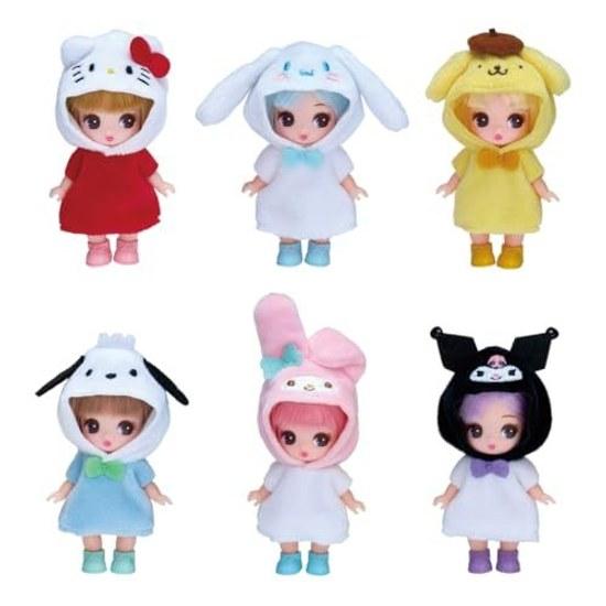 Takara Tomy Licca-chan Doll Puchi Sanrio Characters Collection DP-BOX Dress-up Play Toy Ages 3 Up