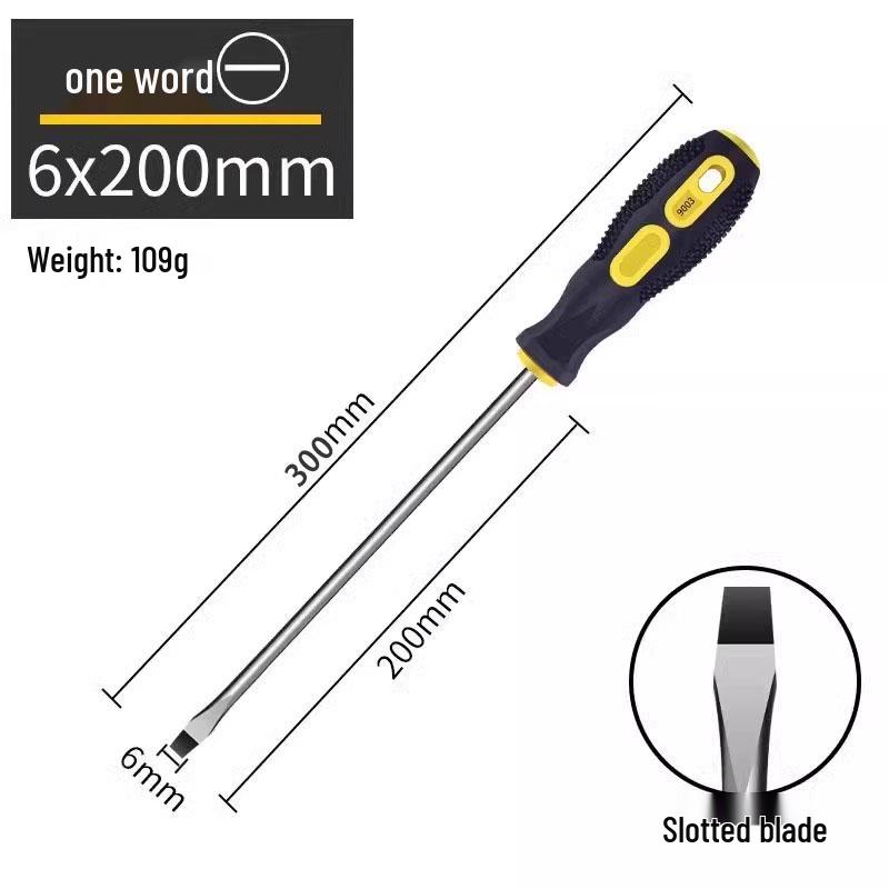High Hardness Magnetic Torx Screwdriver Set - Includes Phillips, Slotted, and Flat Head Screwdrivers
