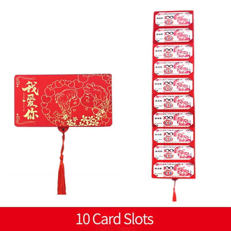 Red Folding Envelope Lucky Red Money Envelopes New Year Wedding Money Bag Children Gifts Birthday Hongbao Pocket