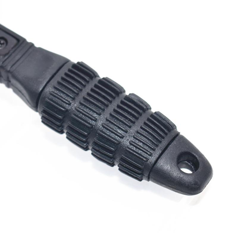 Dual-Purpose Black Ratchet Drill Chuck Key & Wrench (12.7mm & 17.5mm)