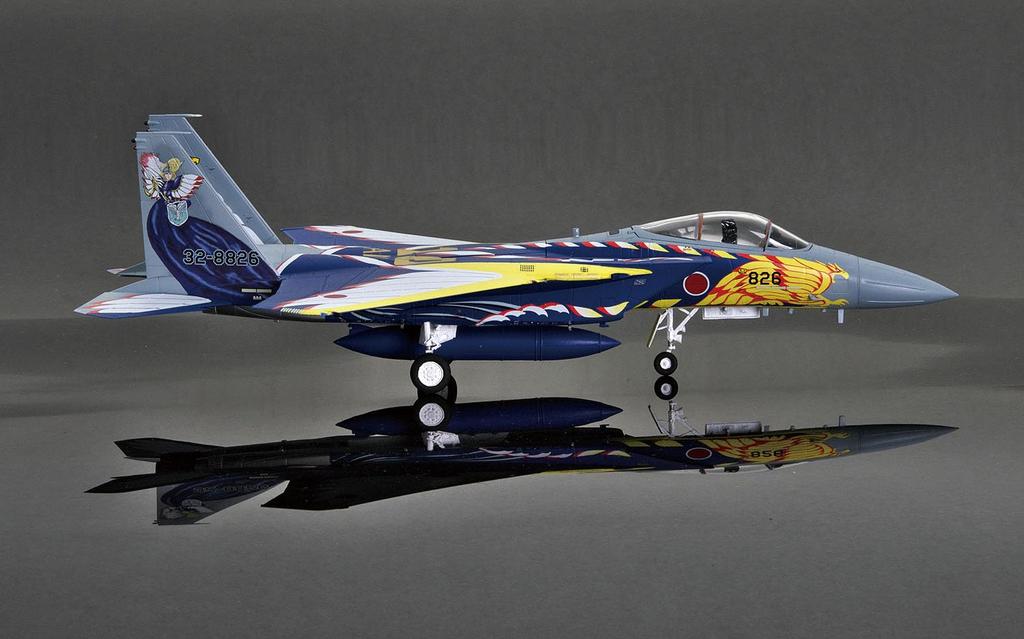Platz 1/72 Japan Air Self-Defense Force F-15J Eagle 204th Squadron F-15 Reorganization 10th Anniversary Commemorative Paint Scheme Mystic Eagle 1995 P