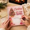 Tarjeta Sorpresa Interactiva Navideña DIY Libro de Regalo Navideño con Espiral, Folleto 5x7, Organizador 10 Páginas Tarjetas Felices, Regalos para Familia, Amigos,