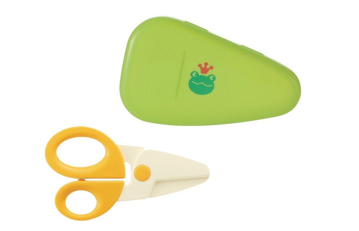 Richell Odekake Baby Food Scissors Baby Food Portable Food Cutter Lunch-kun (041970) - Baby, Infant, Scissors,