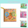 Wholesale Baby Cognitive Cloth Book Educational Early Learning Tear-resistant English Forest Ocean Animal Hand Book