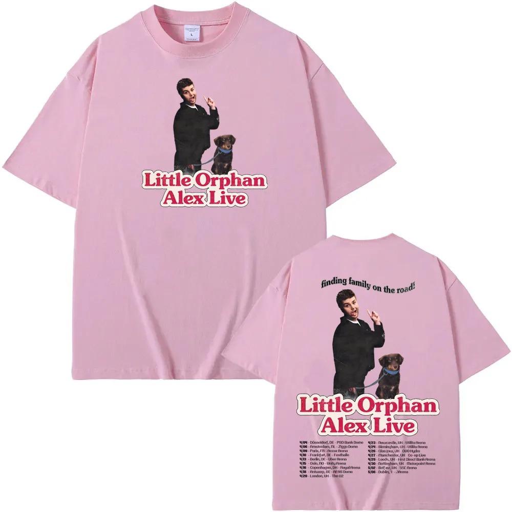 

Alex Warren 2026 European Arena Tour Peripherals Tshirt Men Women Loose Cotton Casual Tees Comfortable Soft Oversized Camisetas S