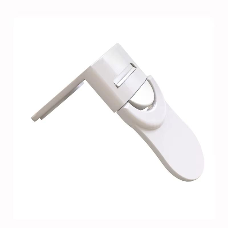 

Baby Safety Drawer Lock Anti-Pinching Hand Cabinet Drawer Locks Plastic White Safety Buckle for Children Kids Protection