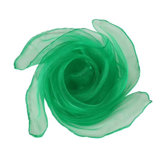 60cm Silky Scarf Washable Reusable Bright Color Portable Foldable Faux Silk Scarf Bags Wallets DIY Accessories