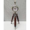 Antique Nautical Clock W/Tripod Stand Table Clock Vintage Style Christmas Gift