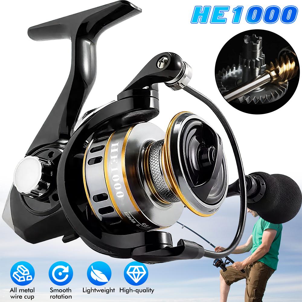 Rust Free And Smooth Bearing Fishing Reel Drag System Max Power Spinning Wheel Fishing Coil Fishing Tackle