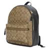 Used COACH Backpack Â· Daypack Signature F32200 PVC/leather Brown black mini
