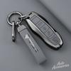 Fashion Car Key Case Cover Shell For Porsche Panamera Spyder Carrera Macan Cayman Cayenne 911 970 981 991 Keychain Fob Accessory QF9