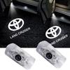 Aohong Car Courtesy Door Lights with Compatible with Toyota Land Cruiser 300 Series Set of 2 Lights, Logo, (2003), [Used]