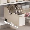 Japanese Kitchen Storage Box with Wheels - Under Sink Utensil and Miscellaneous Organizer