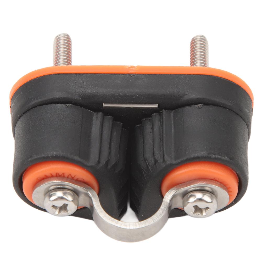 Cam Cleat Nylon High Load Marine Ball Bearing Cam Cleats Fair for Sailing Sailboat Yachet Small Size (3‑6mm)