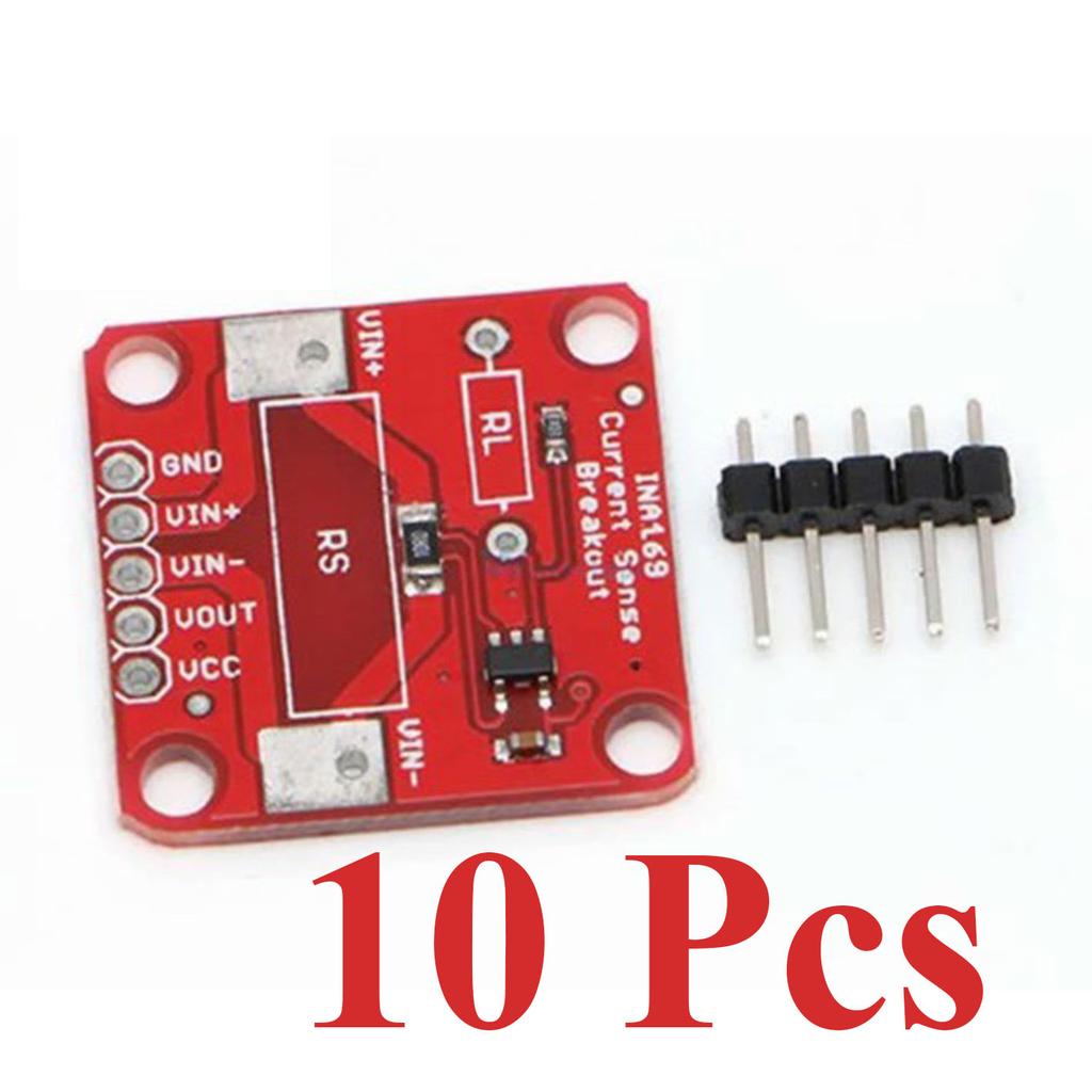 1~50Pcs INA169 High Precision Analog Output Current Sensor Module DC Current Detection Converter Board Electronic Test Project
