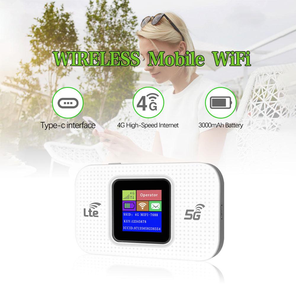 MF68 4G Portable WiFi Plug-in Card Router for Europe, Africa, Southeast Asia, and the Americas