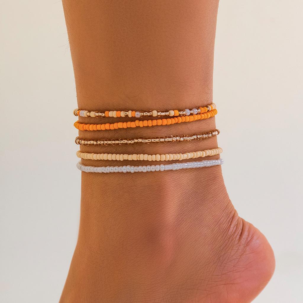 Accessories Summer Beach Beads Belly Button Waist Chain Waist Chain Sexy Elastic Beaded Waist Jewelry