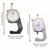 Pointed/Flat Head Thickness Tester Round Dial Measuring Tool Thickness Gauge  Hollow Pipe