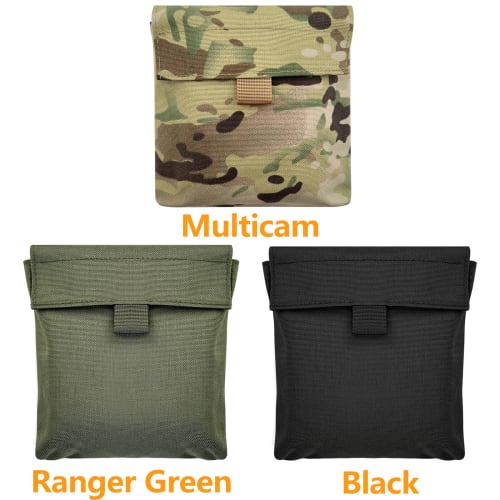 Mole Pouch, Admin Pouch, Tactical Pouch, 1000D Nylon Board Carrier with EVA Foam Pad, Side Molle Waist Bag, Compact Waterproof Bag, Airsoft Pouch, Set