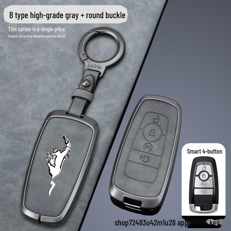 Kryt na klíč 2024 Mustang Mach-E Electric Horse: Špičková skořepinová přezka pro Ford Mustang.