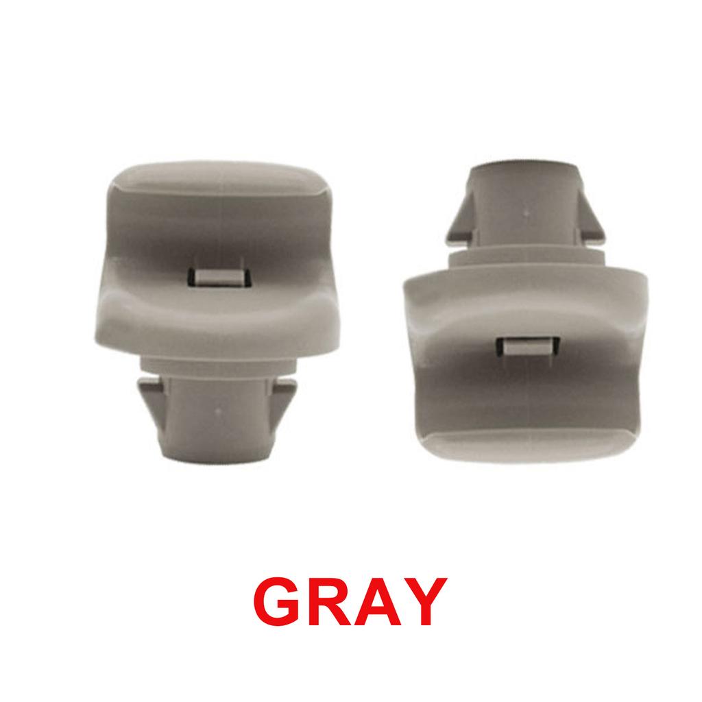 2 Stück Auto Sonnenblendenhalter Haltehaken Clips Aufhänger für Sentra 2015-2019 96409-0G000 964090G000 Auto Sonnenblendenclip Haken