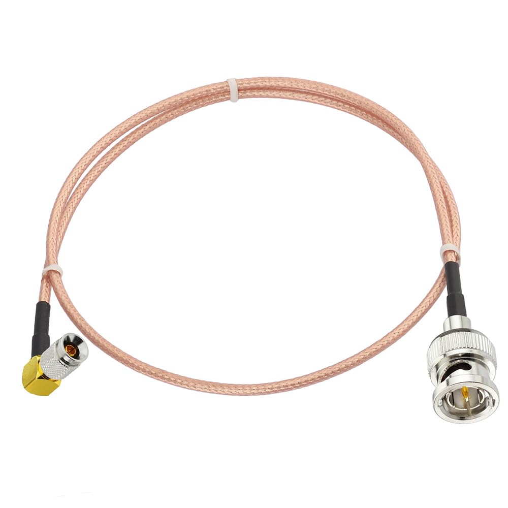 Cable HD SDI Cable BNC Blackmagic Cable DIN BNC Macho 50CM Transmisión Compatible Video Assist 4K Compatible HyperDeck Cámara Compatible [rfstreet] 1.0/2.3