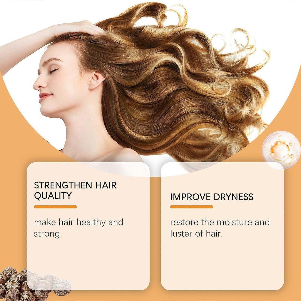 No-wash hair cream hair care improves dry hair moisturizing nourishes soft hair hair cream 100g