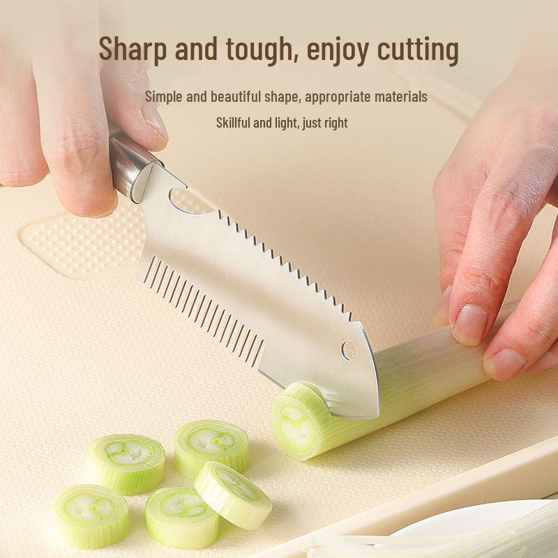 Stainless Steel Multi-Functional Scallion Slicer and Grater Kitchen Tool