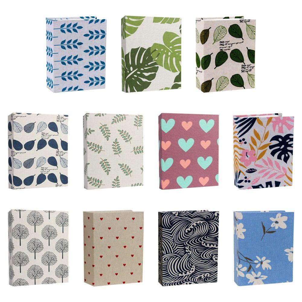 Linen Cover Small Scrapbook Album 100 Pockets Photo Storage Photo Album  Wedding Family Anniversary