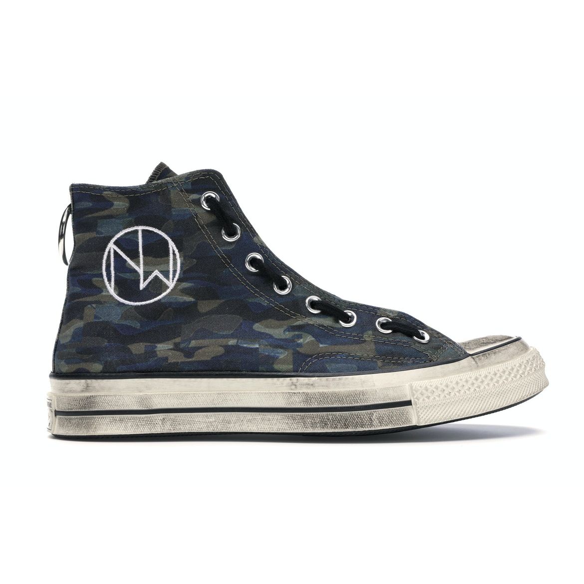 

Кроссовки унисекс Converse UNDERCOVER x Chuck 70 Hi Camo Зеленые 164833C