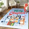 1Pc Christmas Friends Gift Rug Office Carpet Indoor Outdoor Doormat Nonslip Soft Living Room Christmas Halloween Gift D92263