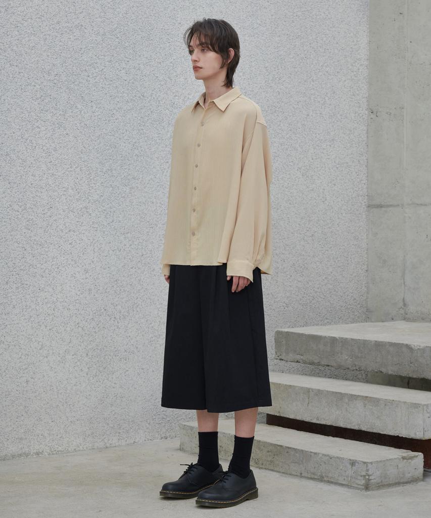 GLW Cotton Bermuda Pants Black