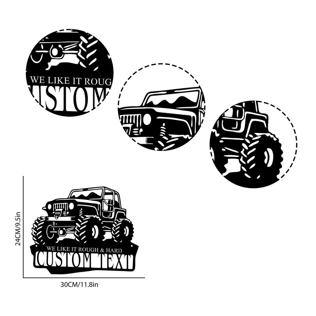 Laserschnitt Metall Auto Wandkunst, Motorrad Garage Dekor, Personalisiertes Harley Davidson Schild, Outdoor Man Cave Ornament