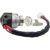 Ignition Switch for Kioti LK Series Tractors LK3054 LK30, 1-way, Panel Mount, Key Actuator, Manual Operation
