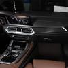 LHD Real Carbon Fiber Center Console Decoration Panel For BMW X5 G05 2019-2025 Car Accessories