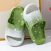 Neue Sommer-Gradient-Kinderslipper für Jungen und Mädchen Sandalen und Hausschuhe für drinnen und draußen Heimtextilien