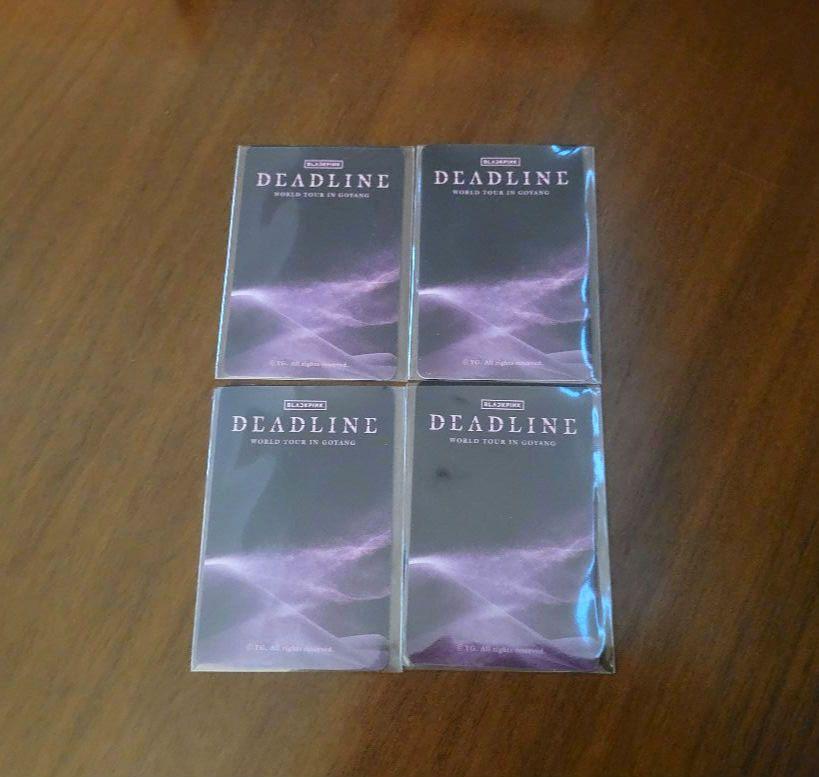 [USED] BLACKPINK Waltz DEADLINE MD Purchase Bonus Trading Card Complete Set