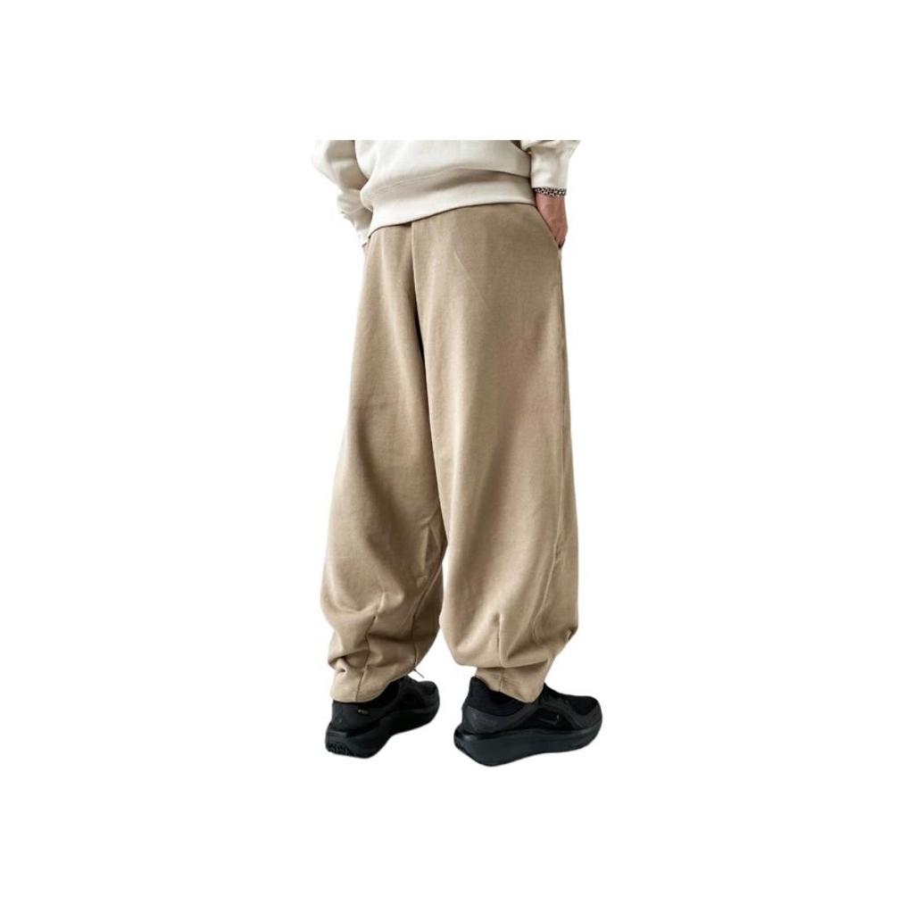 Nike Solid Color Elastic Fashion Versatile Casual Pants Men Bottoms Khaki HJ1823-247