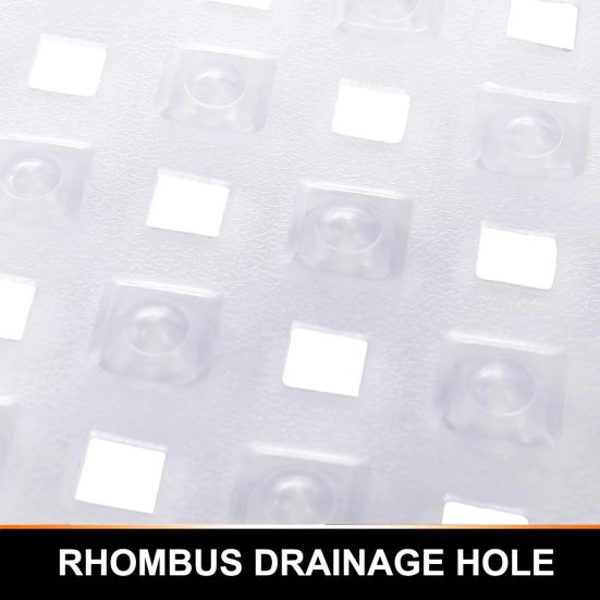 Flexible Anti-skid Non-slip Suction Type Bath Secure Mat Shower Supplies Bathroom Floor