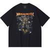 230 G/m² 100% Bomull Heavy Metal T-shirt Rockband Populärmusik Tryck Unisex Tung Bomulls-T-shirt